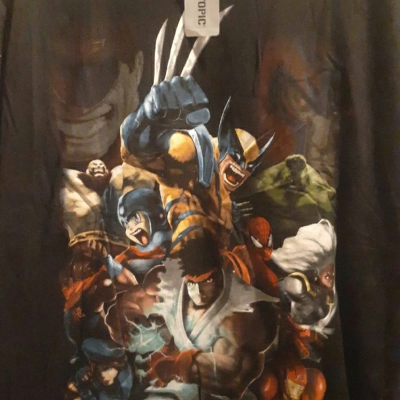 Mens Marvel vs. Capcom tshirt - Picture 2 of 3